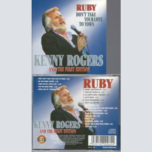 CD - Kenny Rogers    Ruby Don't Take Your Love To Town