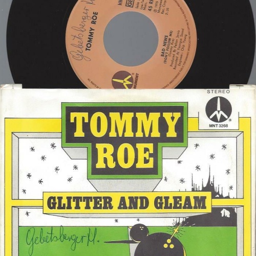7"   Tommy Roe  Glitter And Gleam