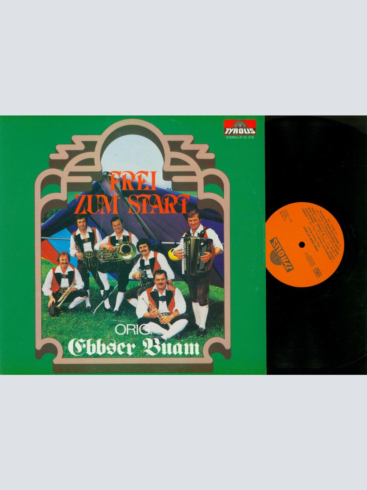 LP--Orig. Ebbser Buam – Frei Zum Start    //NM