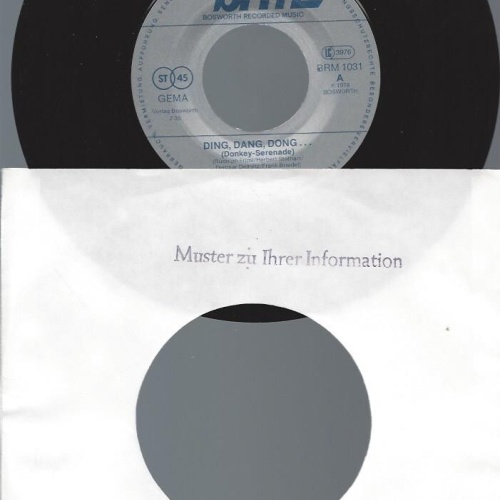 7" Orchester Heinz Kretzschmar  -- Ding Dang Dong