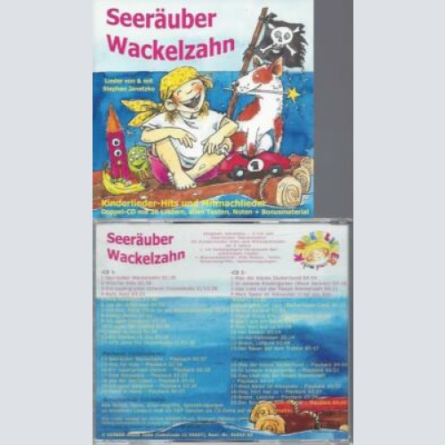 CD - Seeräuber Wackelzahn Stephen Janetzko