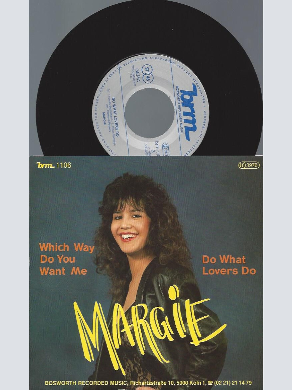 7" Margie   – Which Way Do You Want Me