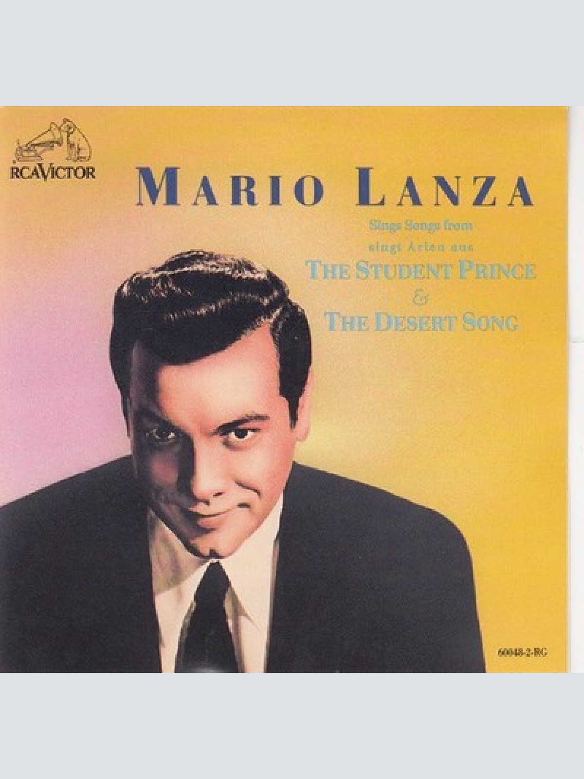 CD, Album, Comp, RM Mario Lanza - Sings Songs From The Student Prince & The D...