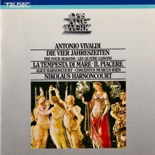CD, RE, RM Antonio Vivaldi –  Alice Harnoncourt, Concentus Musicus Wien, Niko...