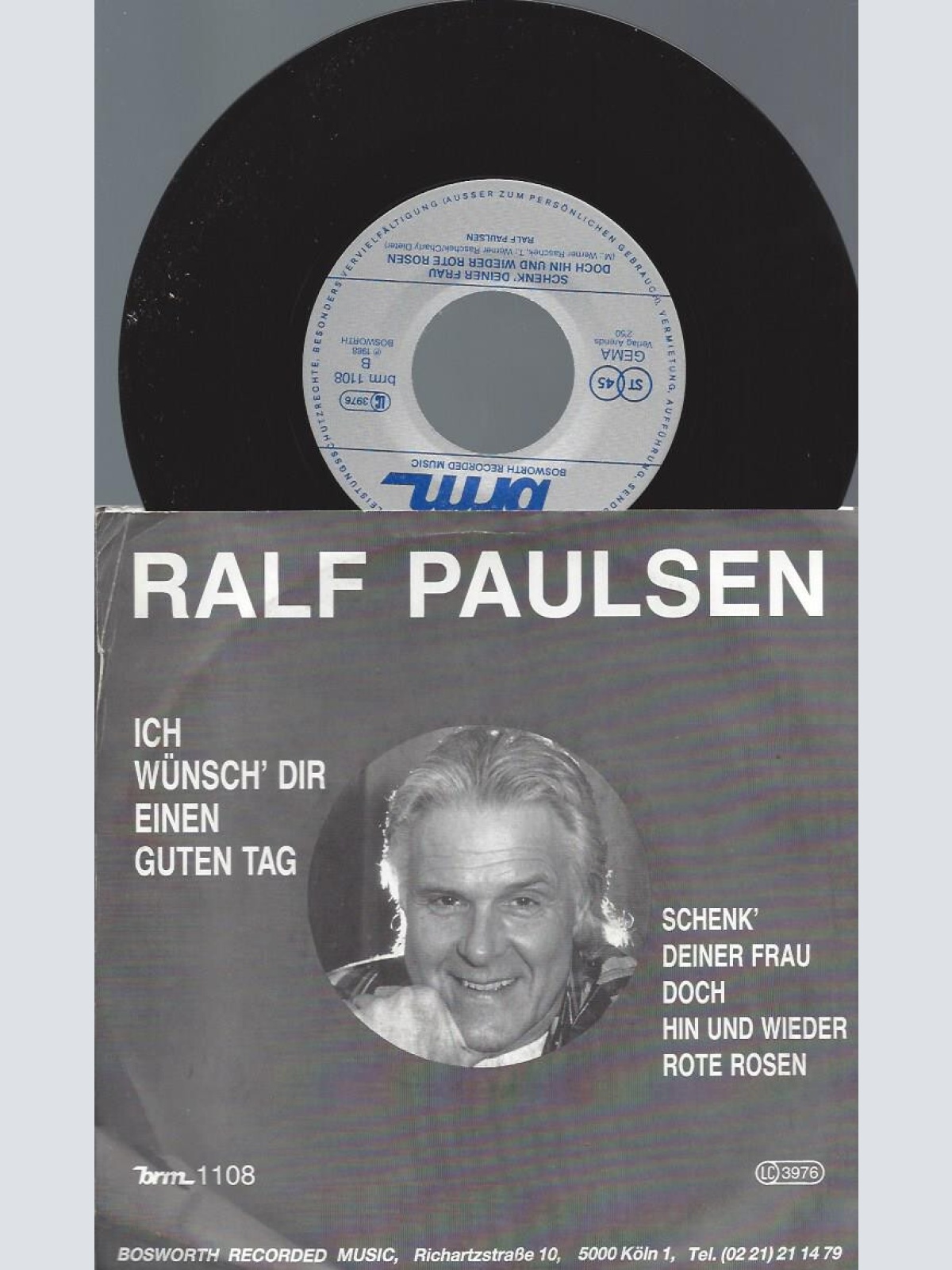 7" Ralf Paulsen – Ich Wünsch' Dir Einen Guten Tag