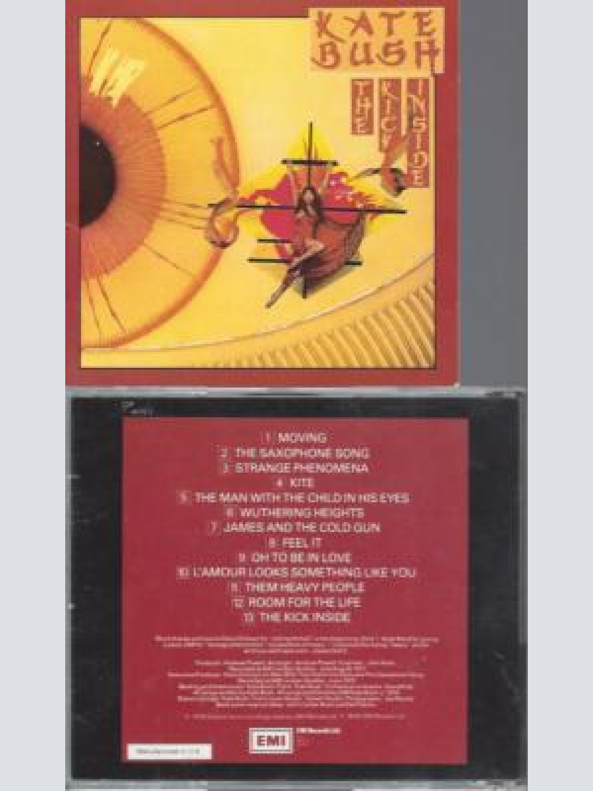 CD -  Kate Bush  The Kick Inside