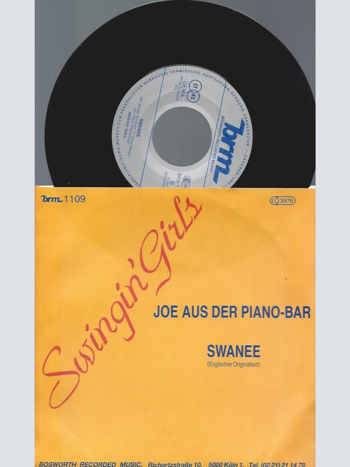 7" Joe aus der Piano  --Bar Swingin Girls