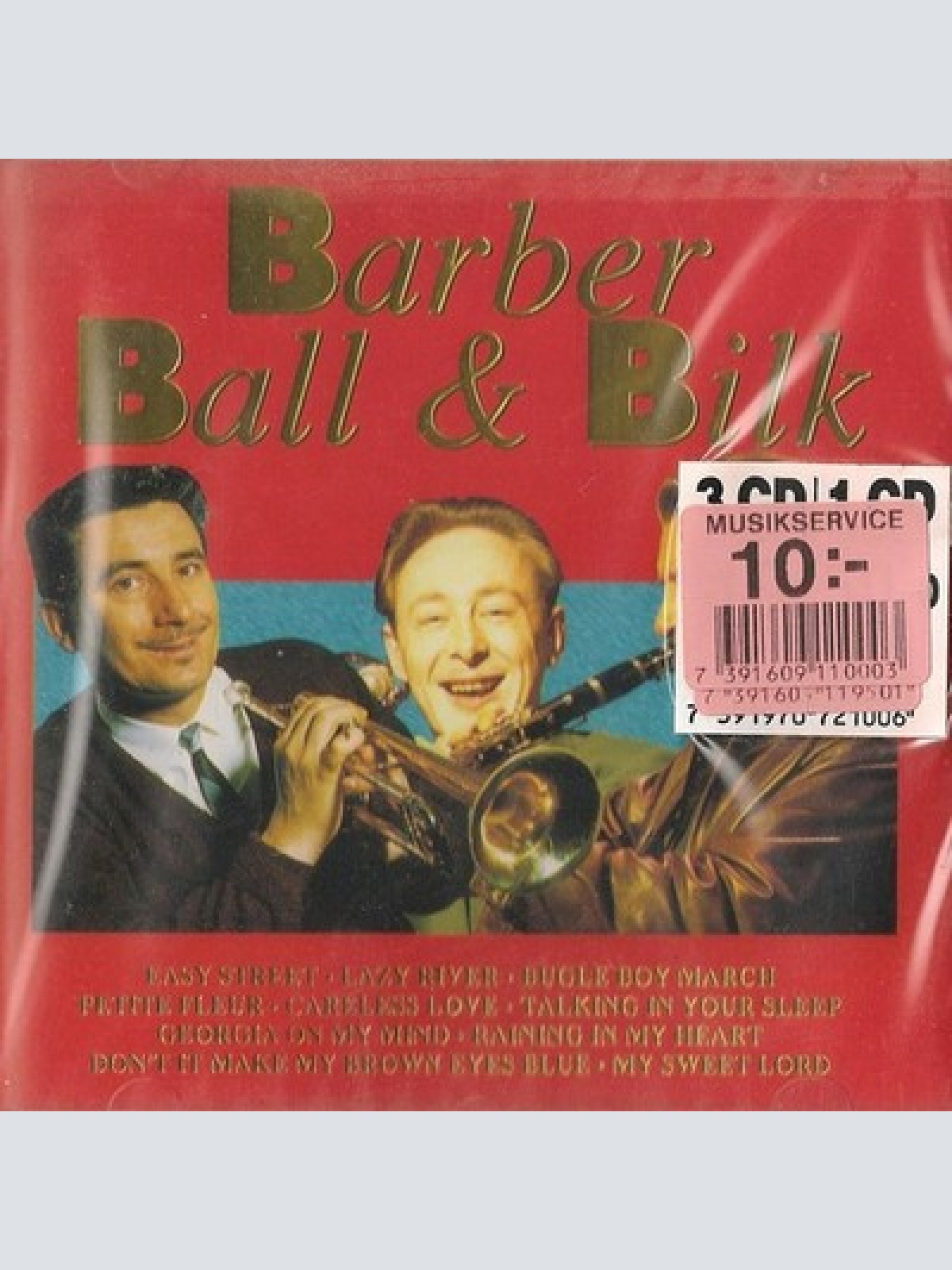 CD, Comp Chris Barber, Kenny Ball, Acker Bilk - Barber Ball & Bilk