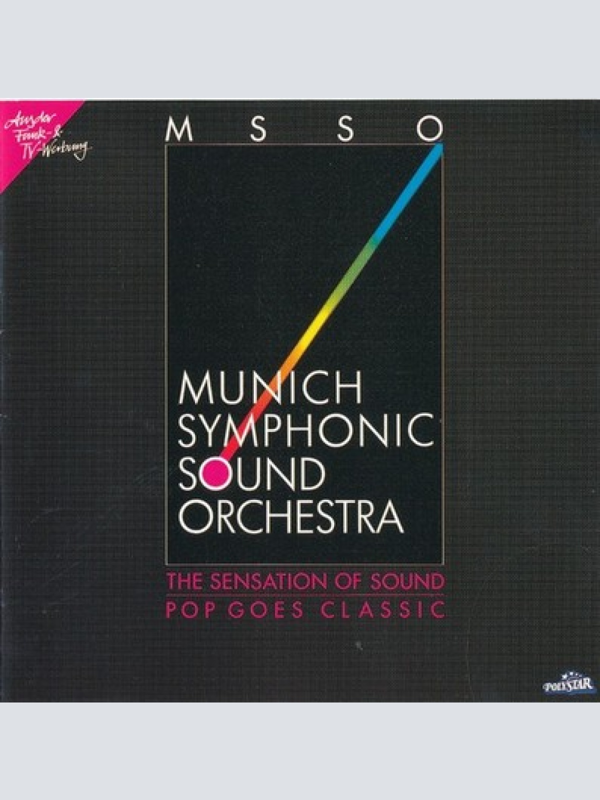 CD, Album Munich Symphonic Sound Orchestra - The Sensation Of Sound – Pop Goe...