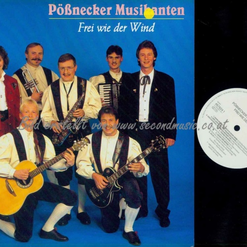 LP--Pößnecker Musikanten – Frei Wie Der Wind    / NM