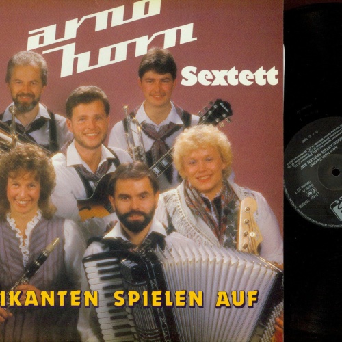 LP--Arno Horn Sextett – Musikanten Spielen Auf   //NM