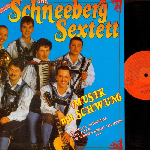 LP--Orig. Schneeberg Sextett--  Musik mit Schwung  //NM