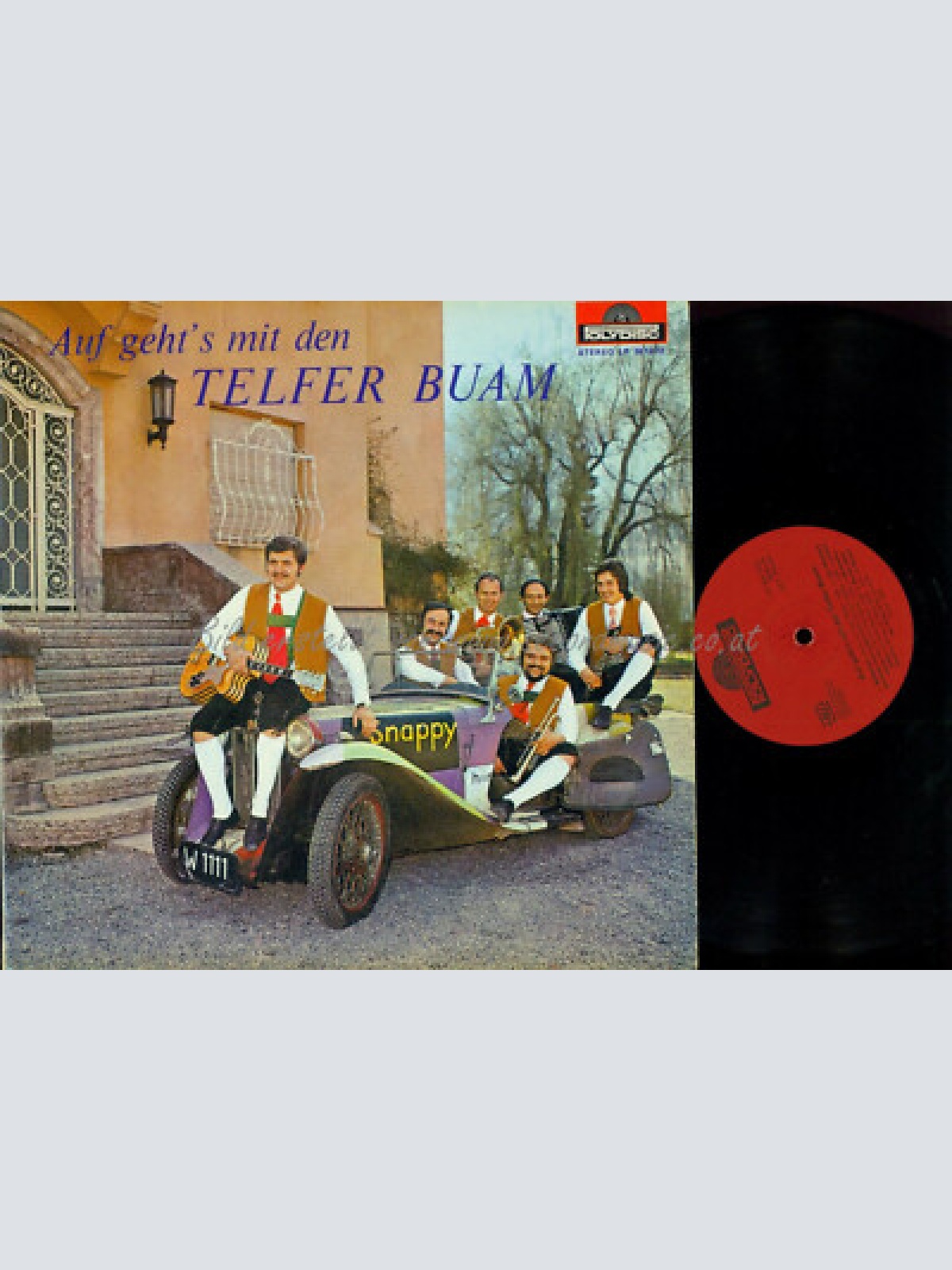 LP- Telfer Buam  Auf Geht's Mit Den Telfer Buam