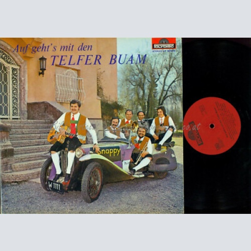 LP- Telfer Buam  Auf Geht's Mit Den Telfer Buam