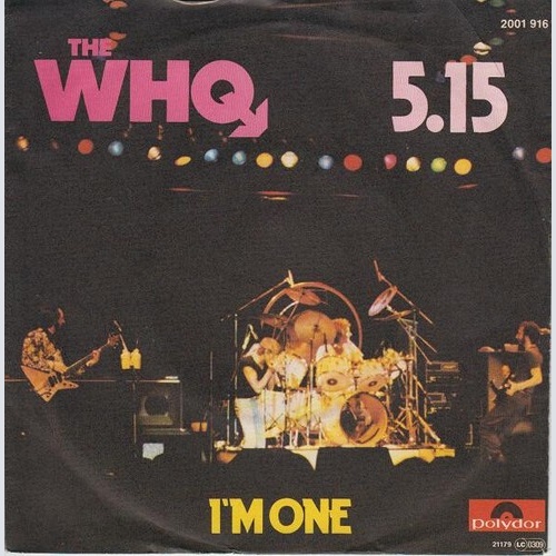 7", Single The Who - 5.15