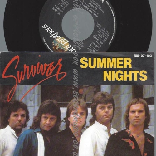 7"   Survivor  Summer Nights
