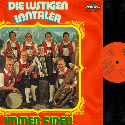 LP--Die lustigen Inntaler – Immer Fidel!  //NM