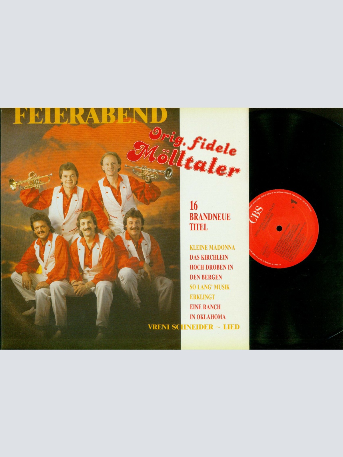 LP--Orig. Fidele Mölltaler – Feierabend  //NM