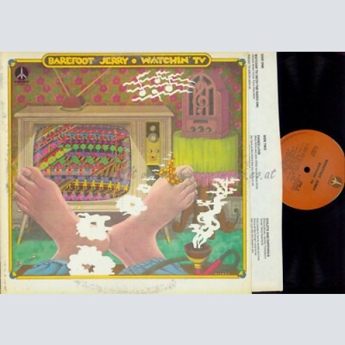 LP--  Barefoot Jerry – Watchin' TV  // OIS // US