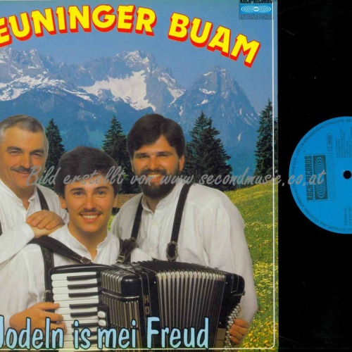 LP--D'Neuninger Buam --  Jodeln is mei Freud /  NM