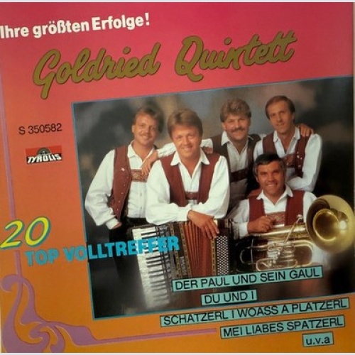 CD, Comp Goldried Quintett - Ihre Größten Erfolge! 20 Top Volltreffer