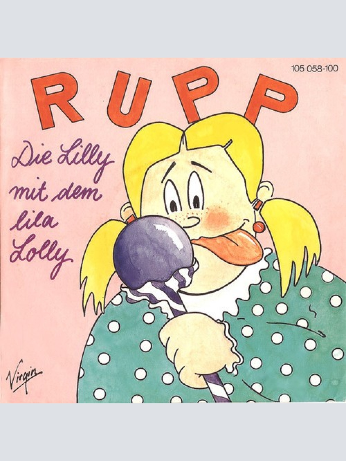 7", Single Rupp - Die Lilly Mit Dem Lila Lolly