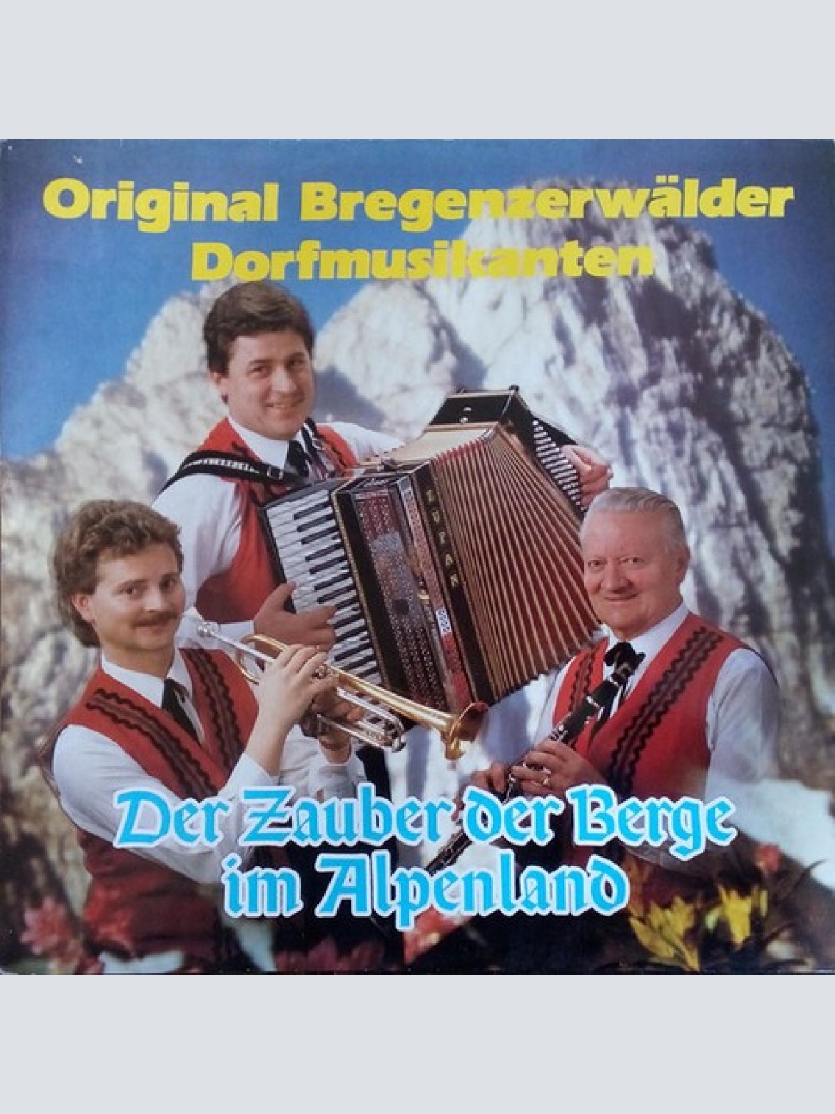 LP, Album Original Bregenzerwälder Dorfmusikanten - Der Zauber Der Berge Im A...