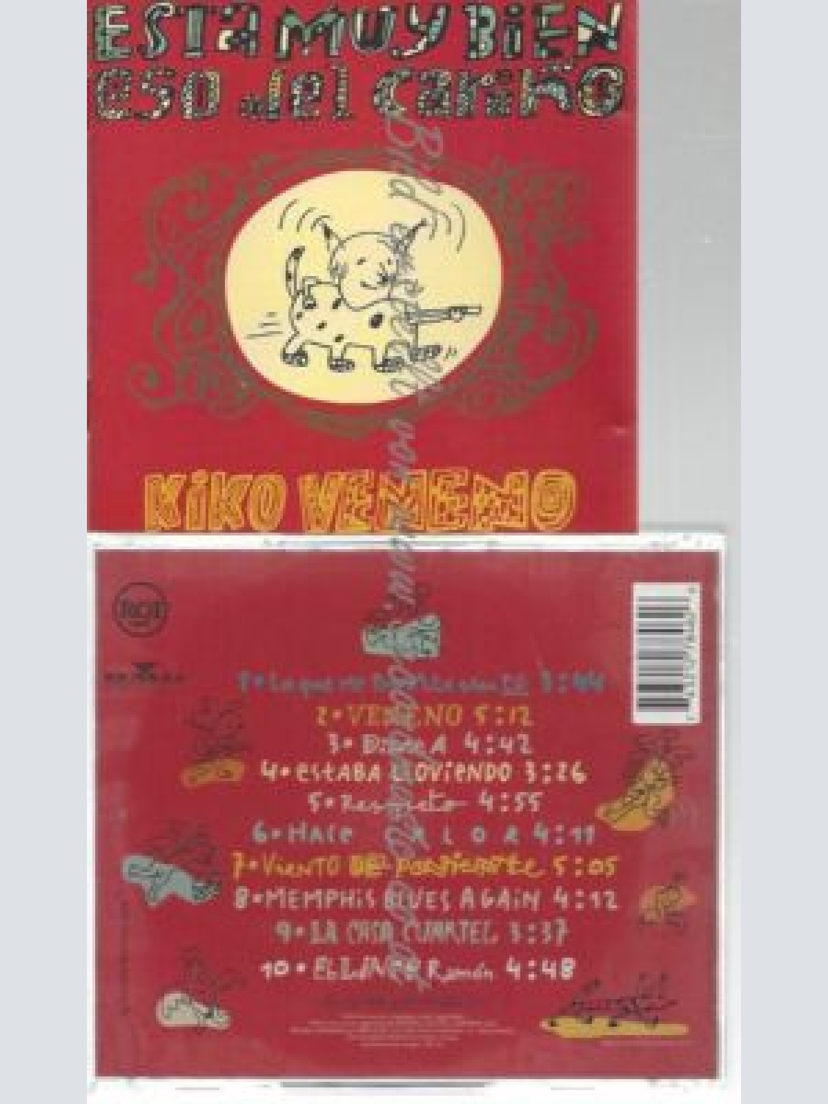 CD--KIKO VENENO | --ESTA MUY BIEN ESO DEL CARINO