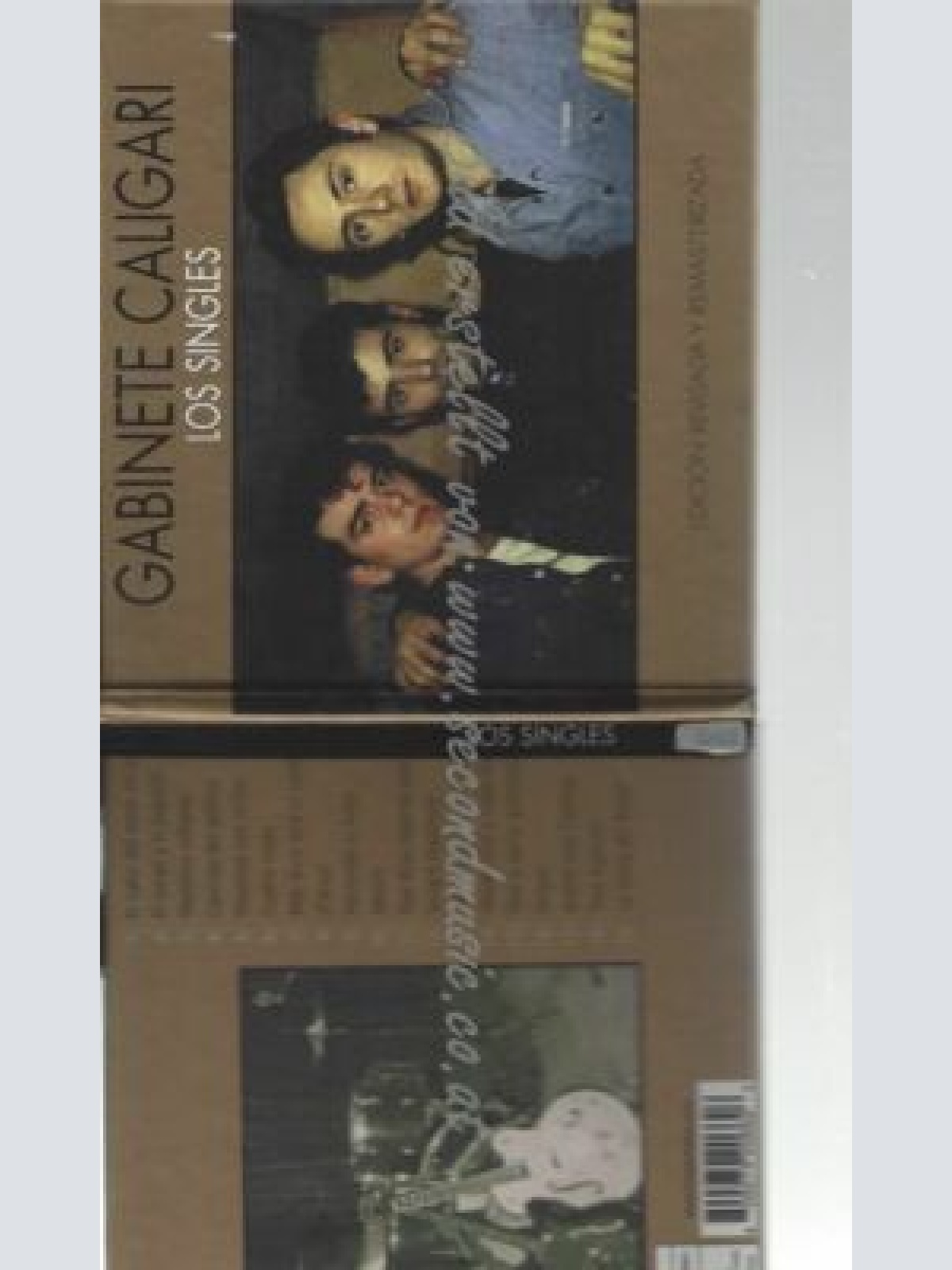 CD--GABINETE CALIGARI--LOS SINGLES