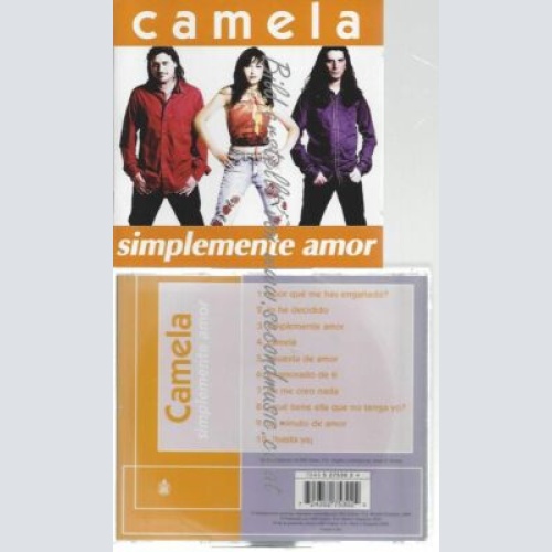 CD--CAMELA | --SIMPLEMENTE AMOR