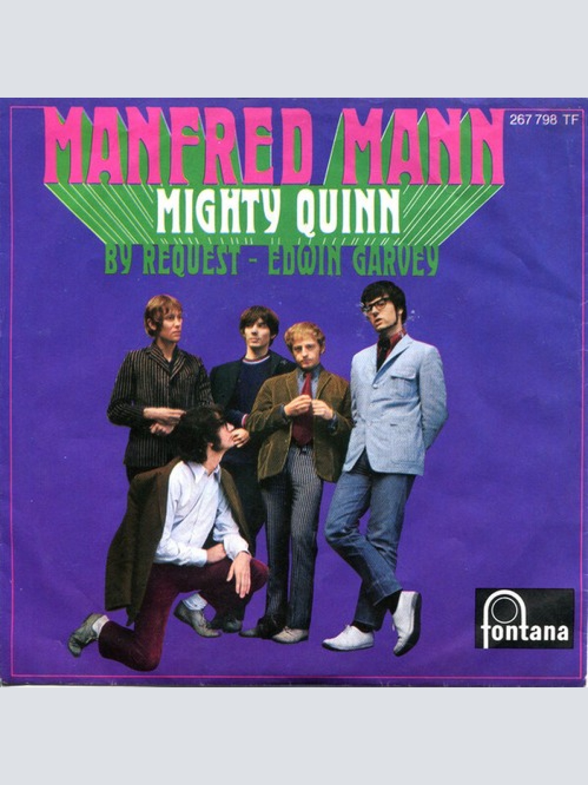 7", Single, Mono Manfred Mann - Mighty Quinn