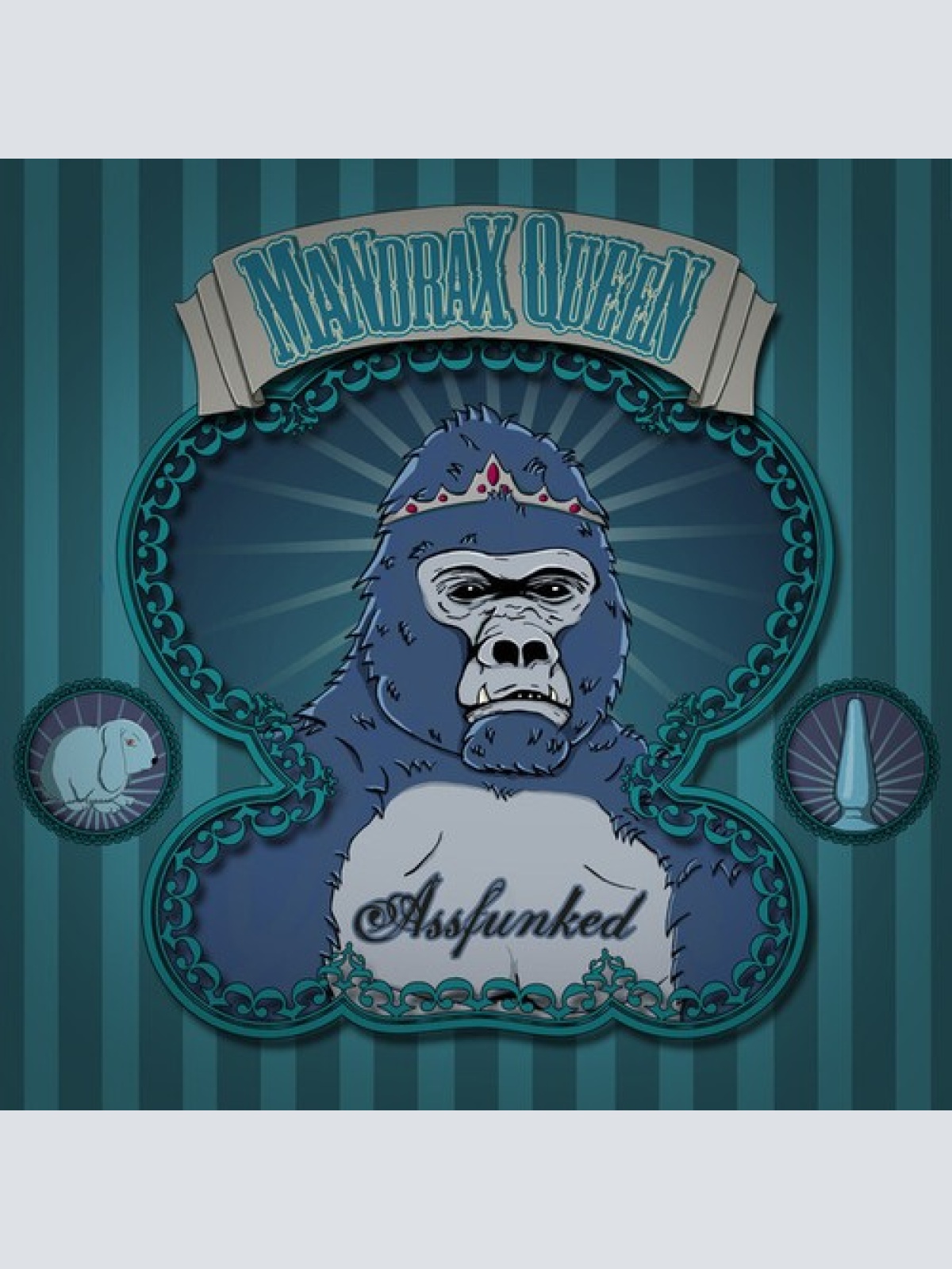 CD, EP Mandrax Queen - Assfunked