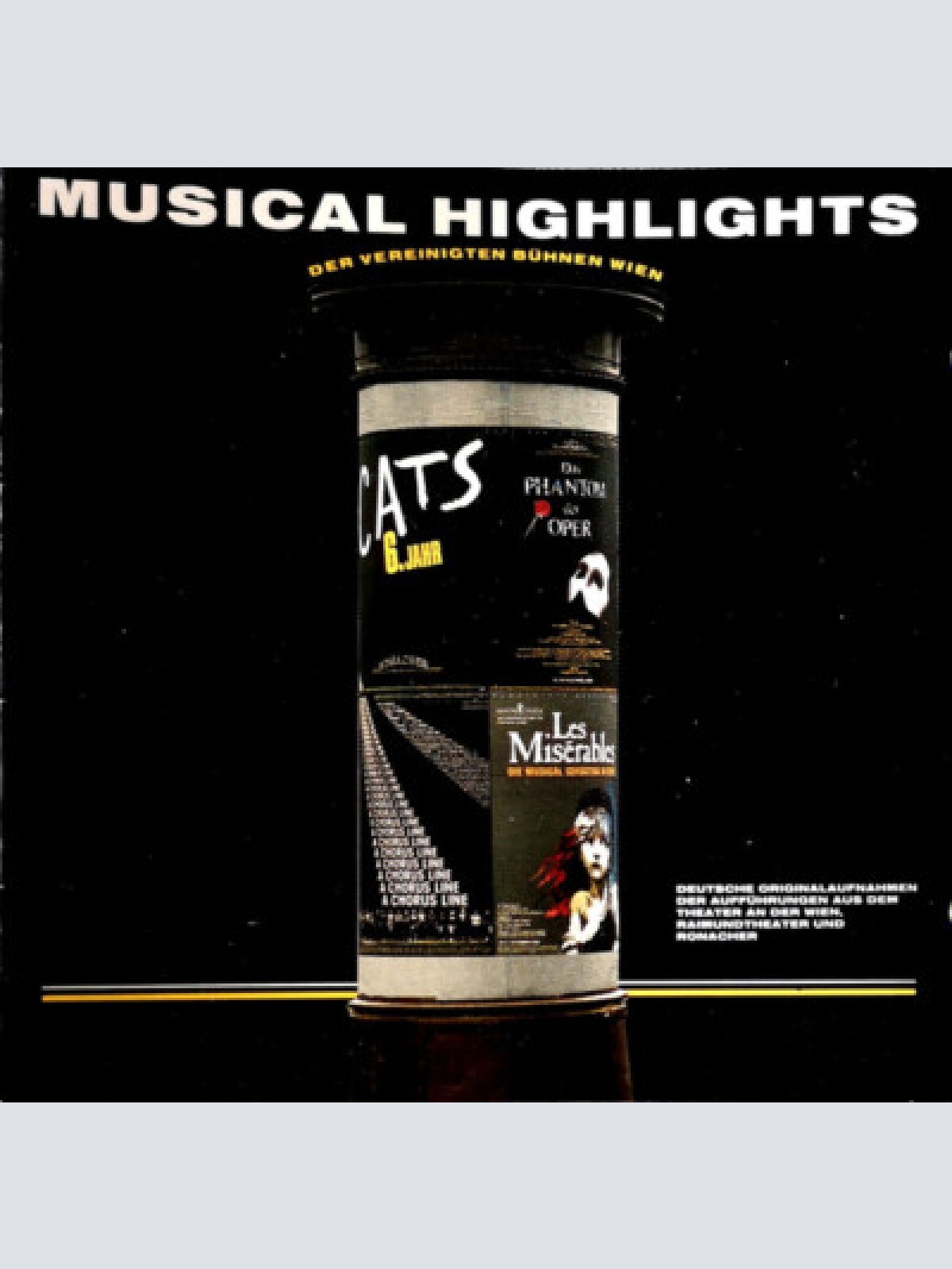 CD, Comp Vereinigte Bühnen Wien - Musical Highlights