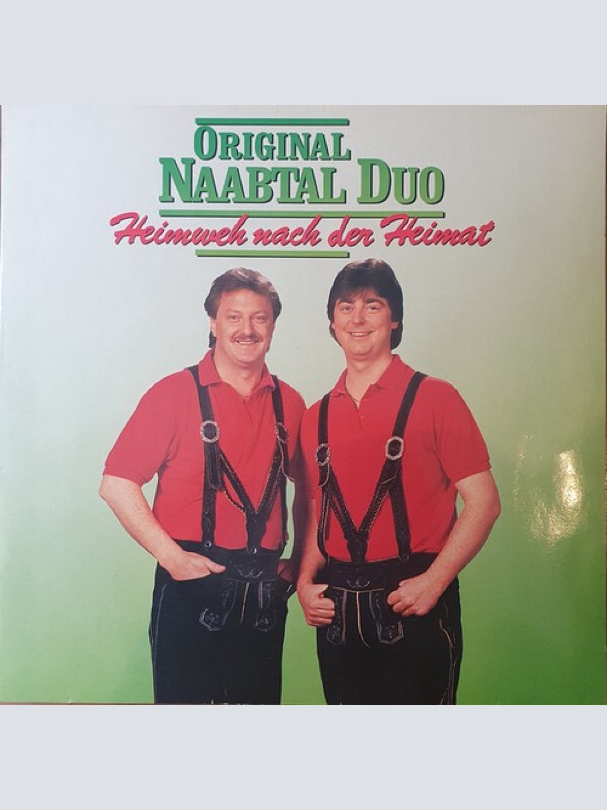 LP, Album Original Naabtal Duo - Heimweh Nach Der Heimat