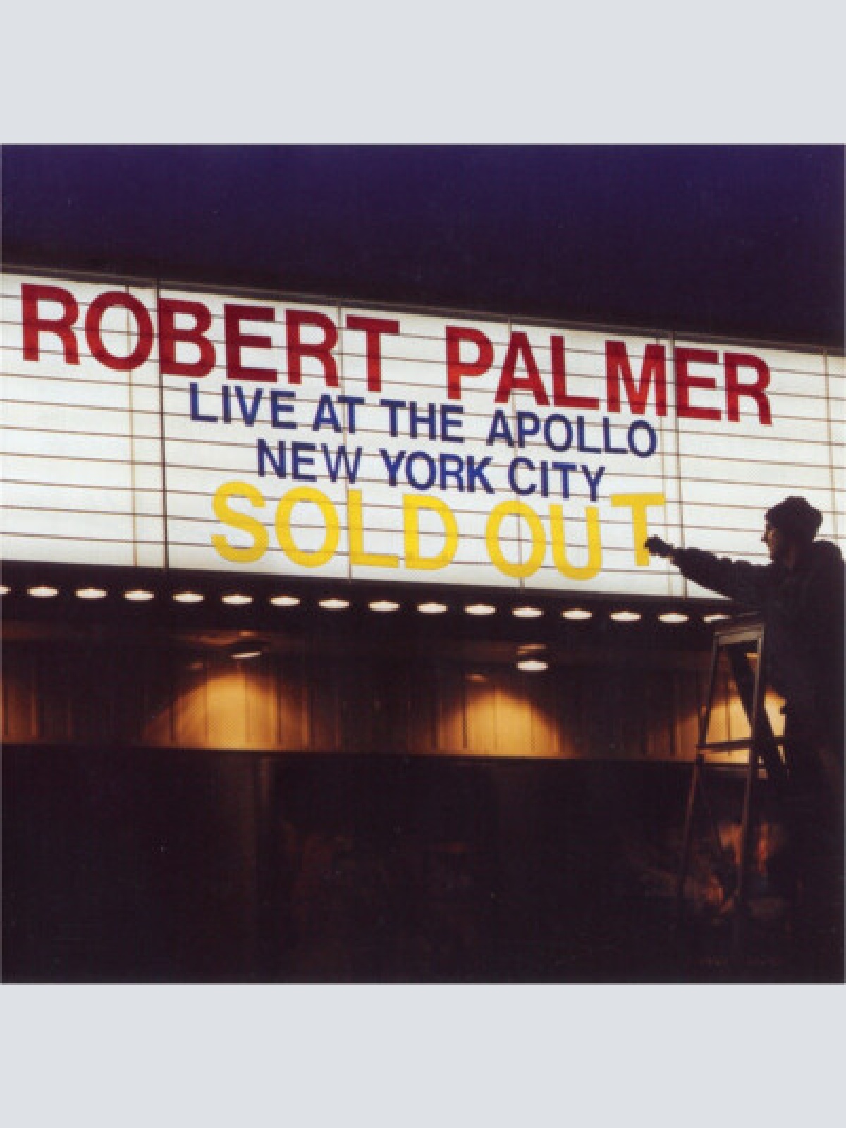 CD, Album Robert Palmer - Live At The Apollo