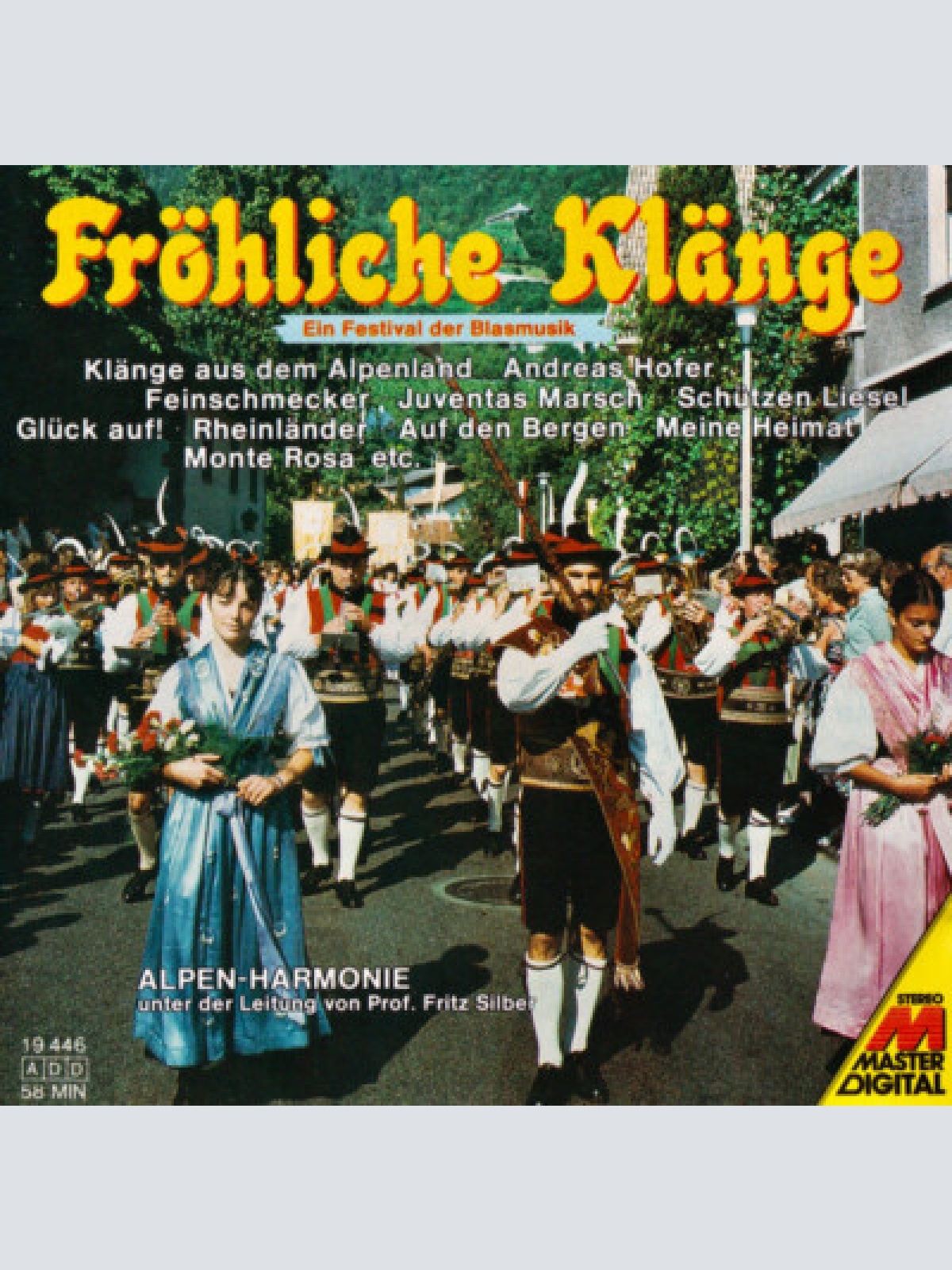 CD Alpen Harmonie, Fritz Silber - Fröhliche Klänge
