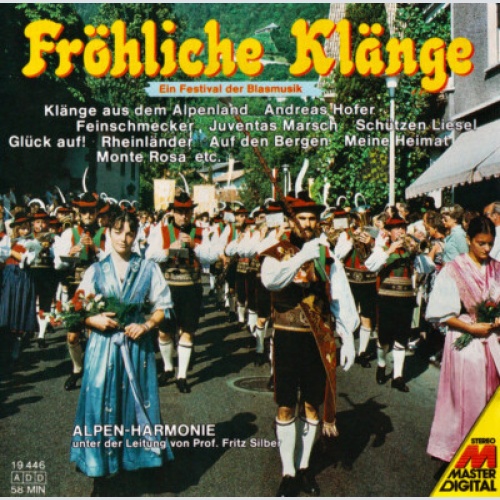 CD Alpen Harmonie, Fritz Silber - Fröhliche Klänge