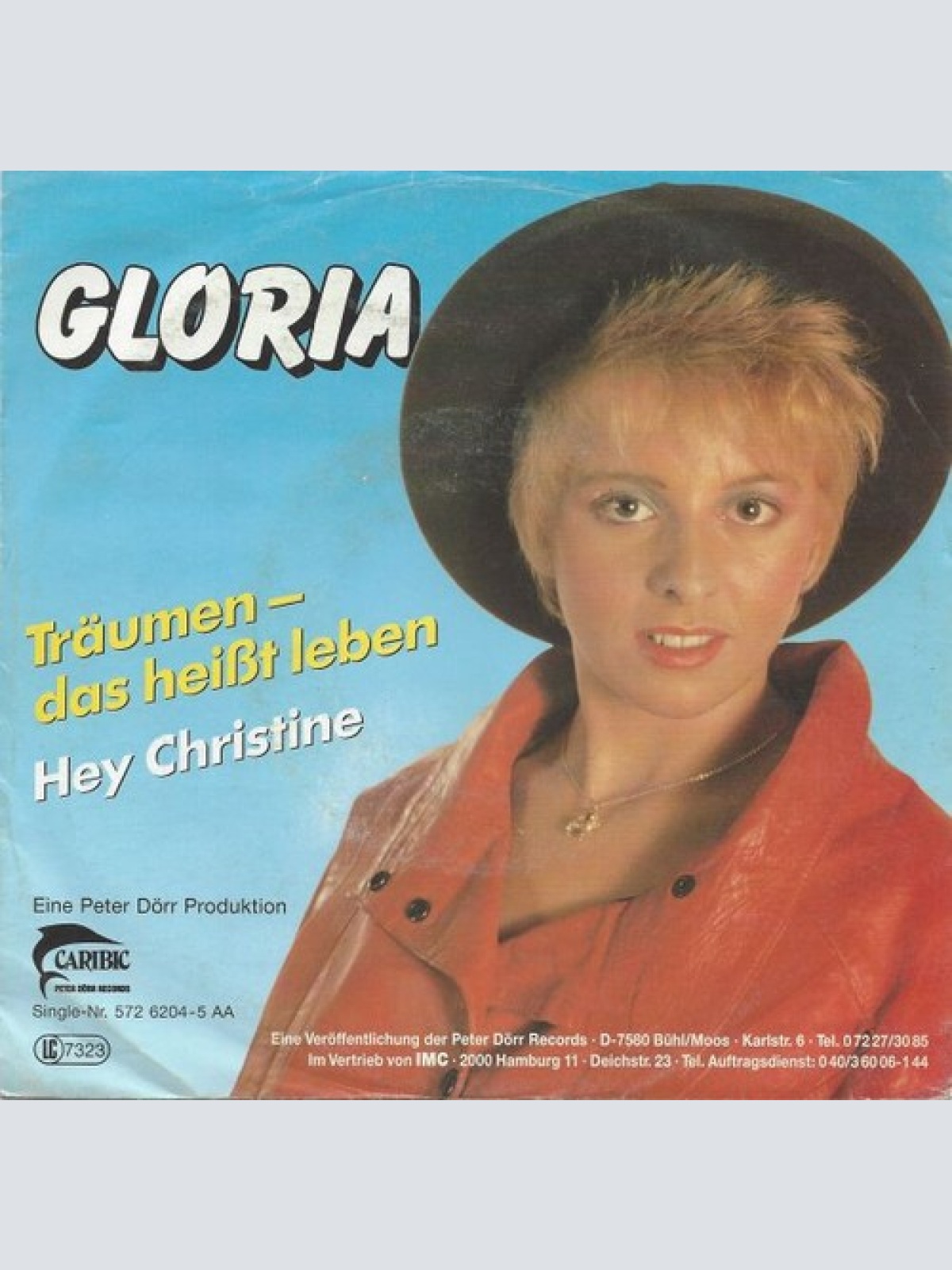 7", Single Gloria (5) - Träumen - Das Heißt Leben