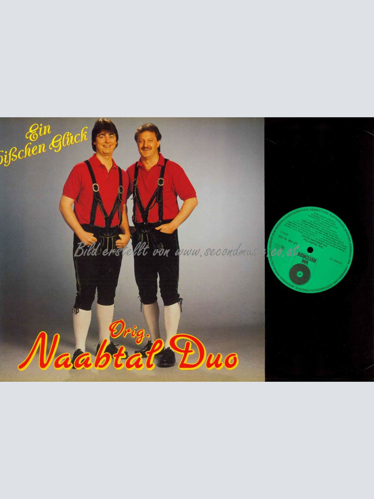 LP--Original Naabtal Duo – Ein Bißchen Glück / NM