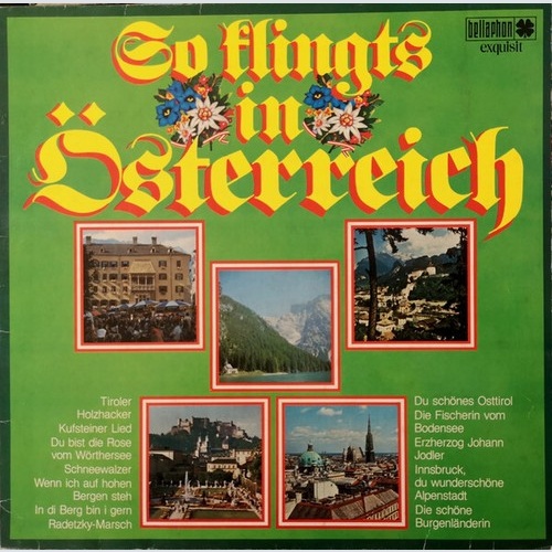 LP, Comp Various - So Klingt's In Österreich