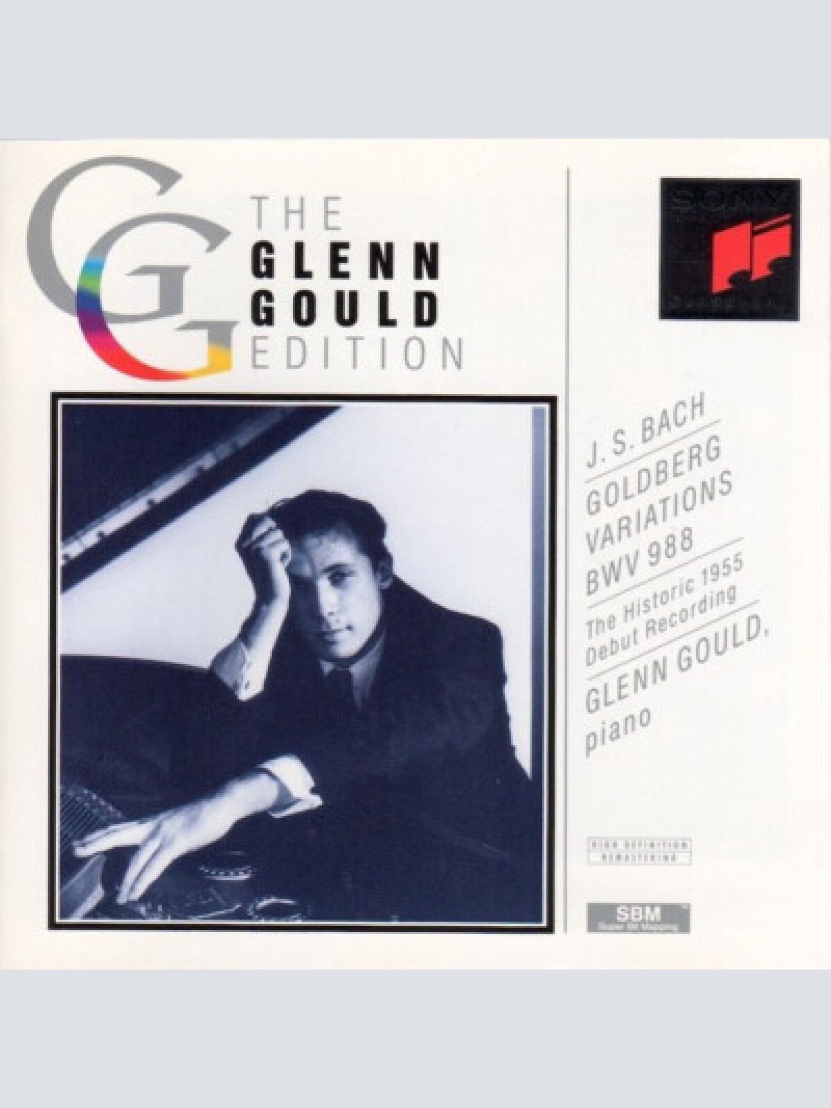 CD, Album, Mono, RE, RM J. S. Bach*, Glenn Gould - Goldberg Variations BWV 98...