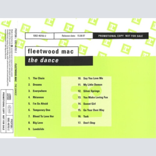 CD, Album, Promo Fleetwood Mac - The Dance
