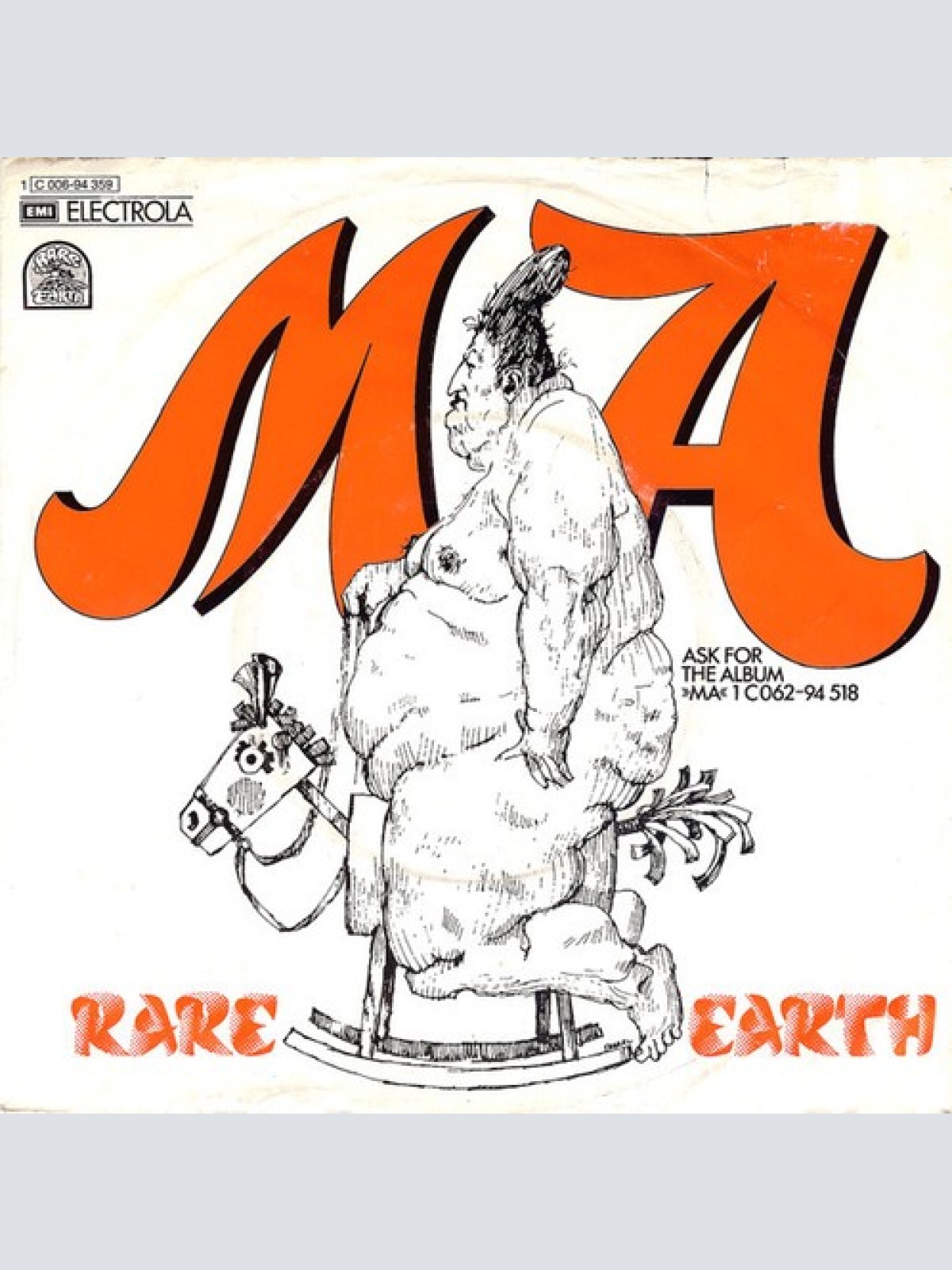 7", Single, 2nd Rare Earth - Ma