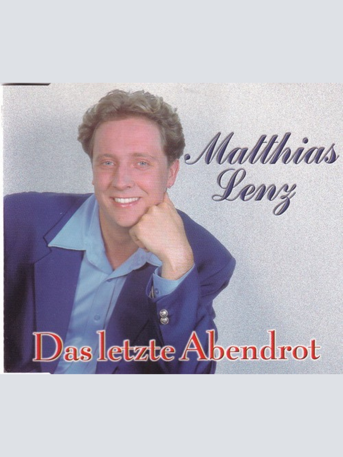 CD, Maxi Matthias Lenz - Das Letzte Abendrot