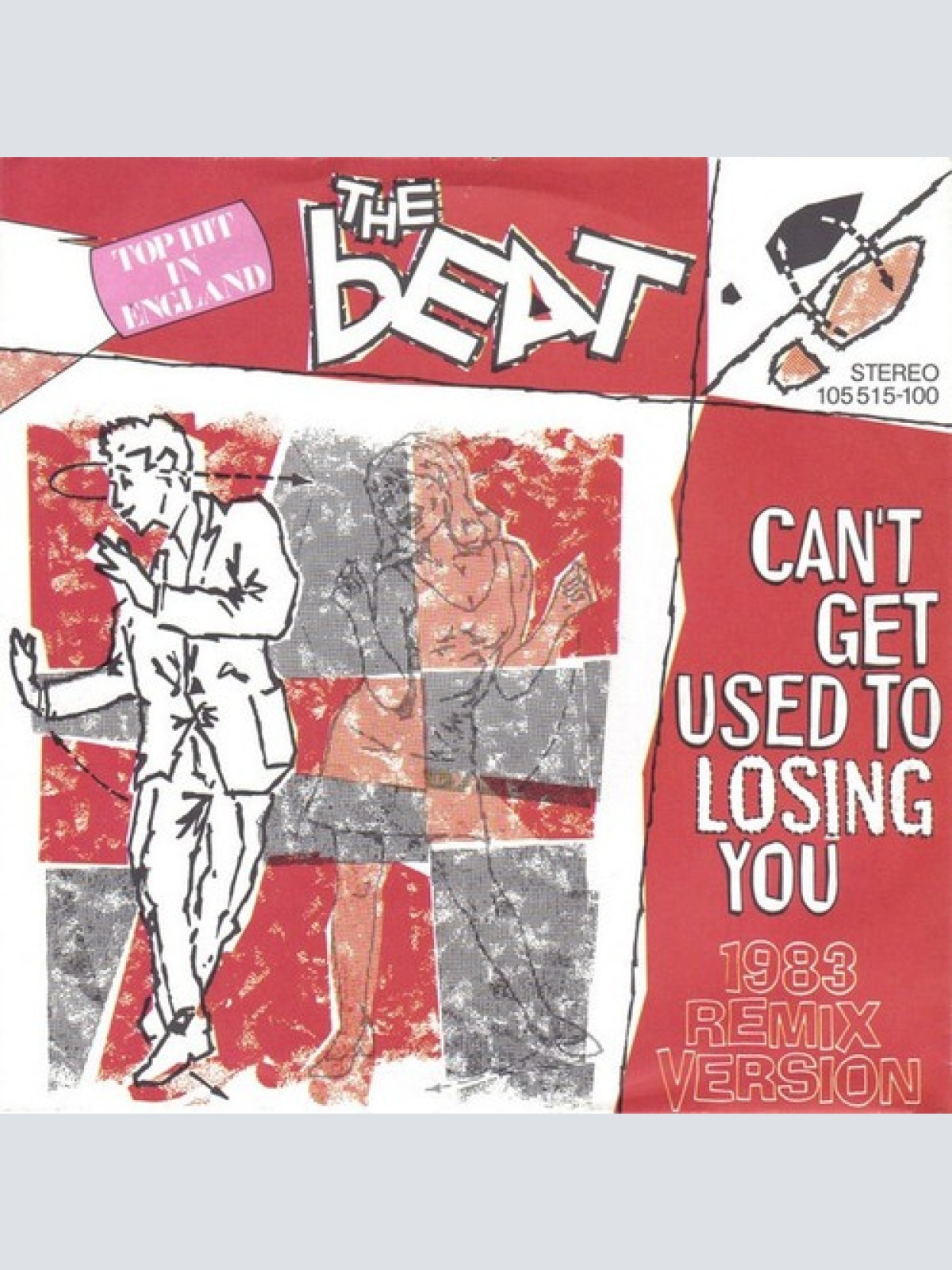 7", Single The Beat (2) - Can't Get Used To Losing You (1983 Remix Version)