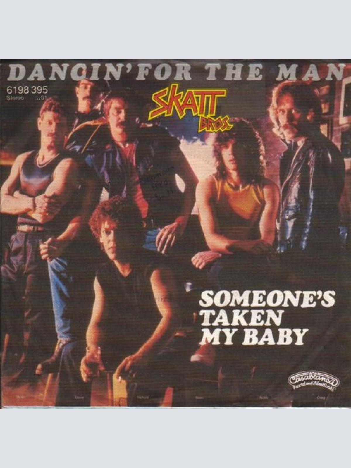 7", Single Skatt Bros. - Dancin' For The Man