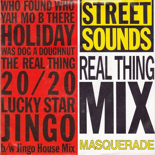 7" Masquerade - Streetsounds Real Thing Mix