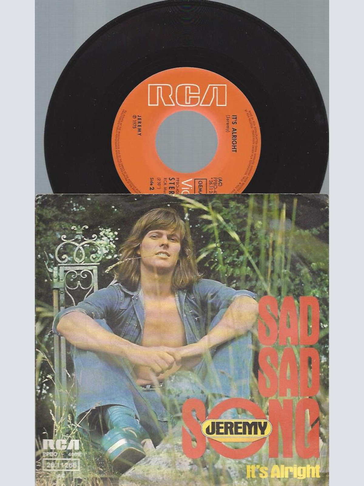 7"  Jeremy  – A Sad, Sad Song