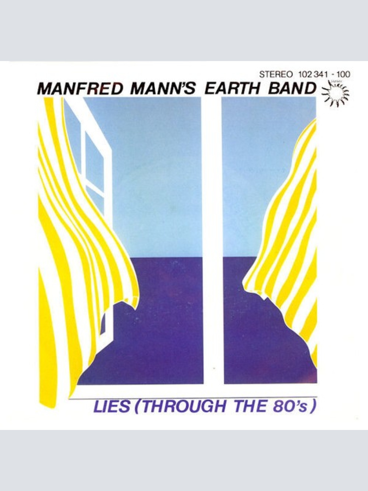 7", Single Manfred Mann's Earth Band - Lies (Through The 80's)