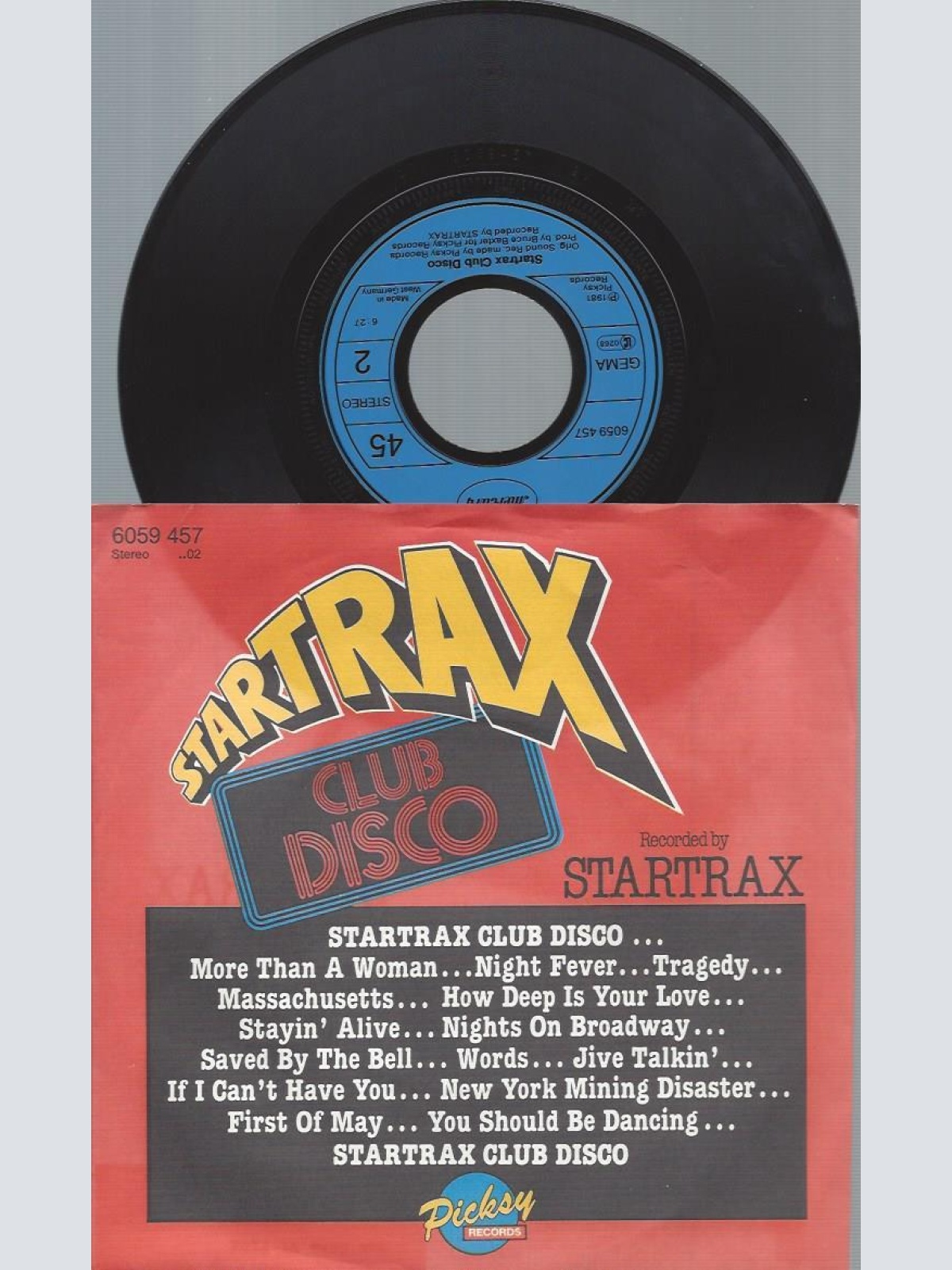 7"    Startrax  Club Disco